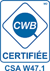 CWB Certification CSA W47.1